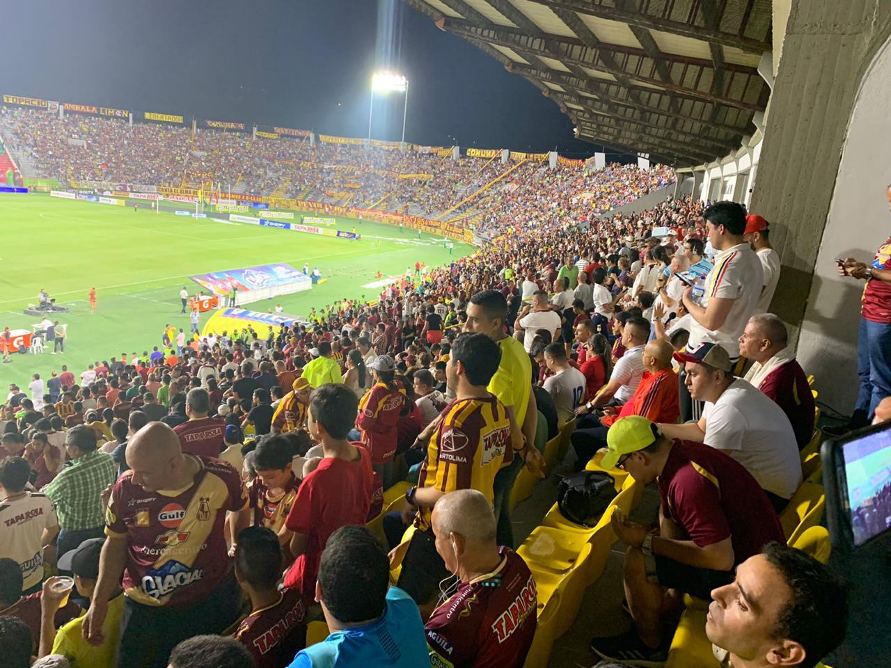 Hinchas del Deportes Tolima