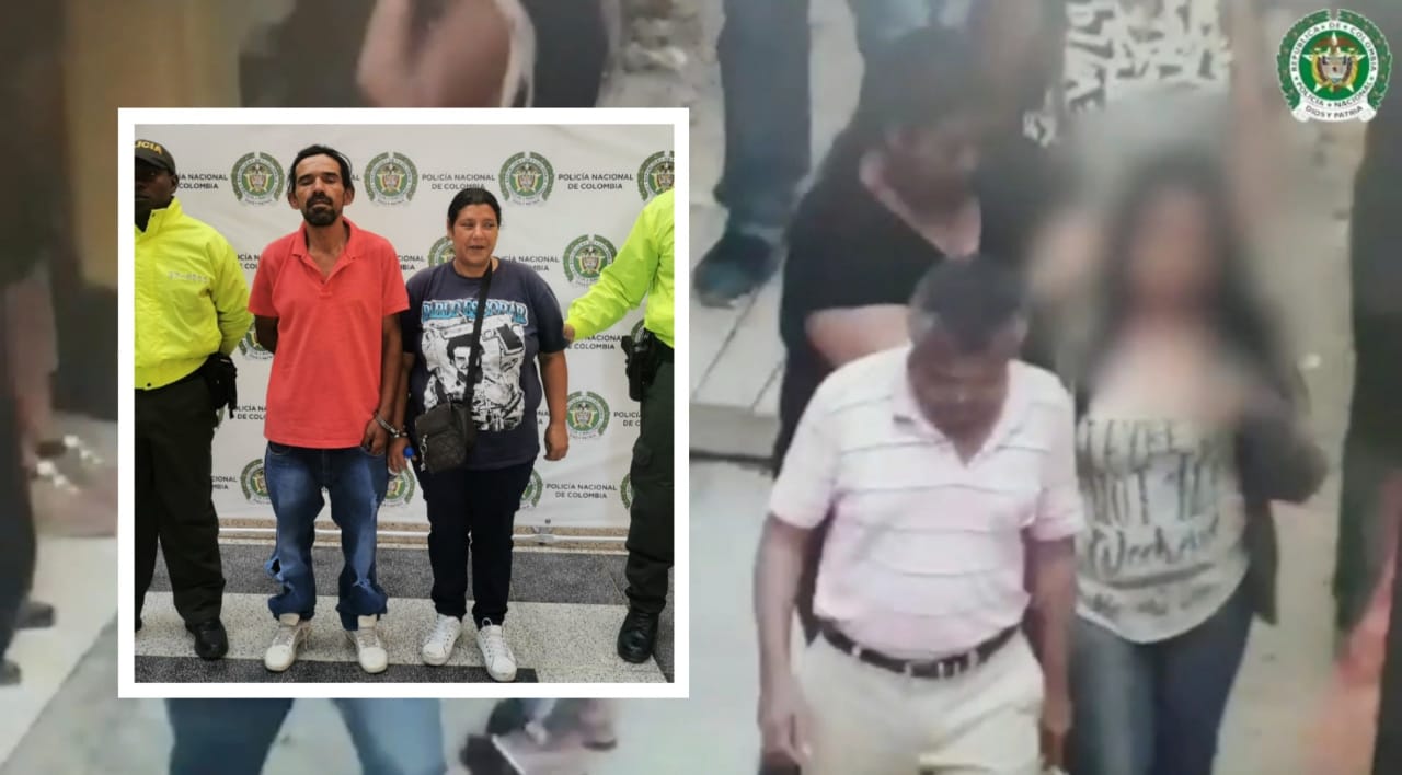 Capturan en Medellín a pareja de “cosquilleros” con 63 antecedentes judiciales