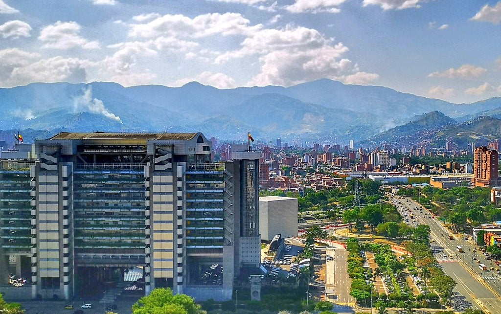 Incendio forestal en Medellín