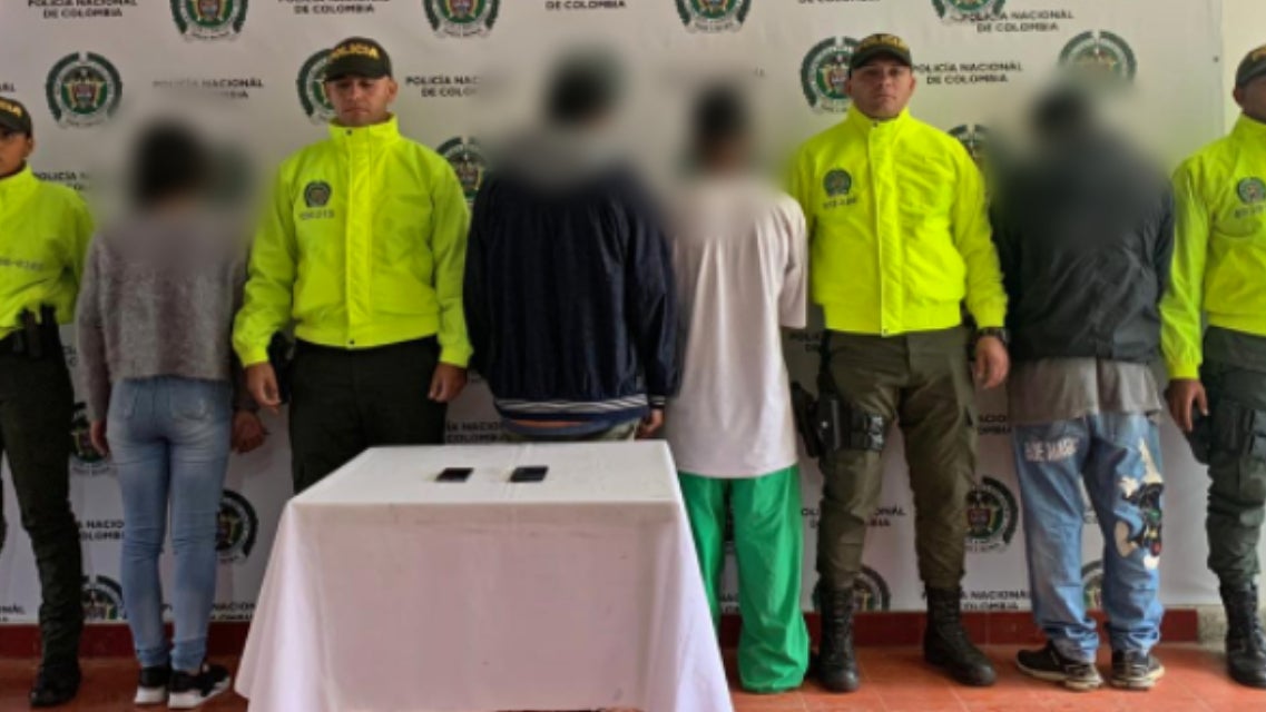 Este grupo delincuencial se autodenomina como Los Jaiperá de Urrao, precisaron las autoridades.