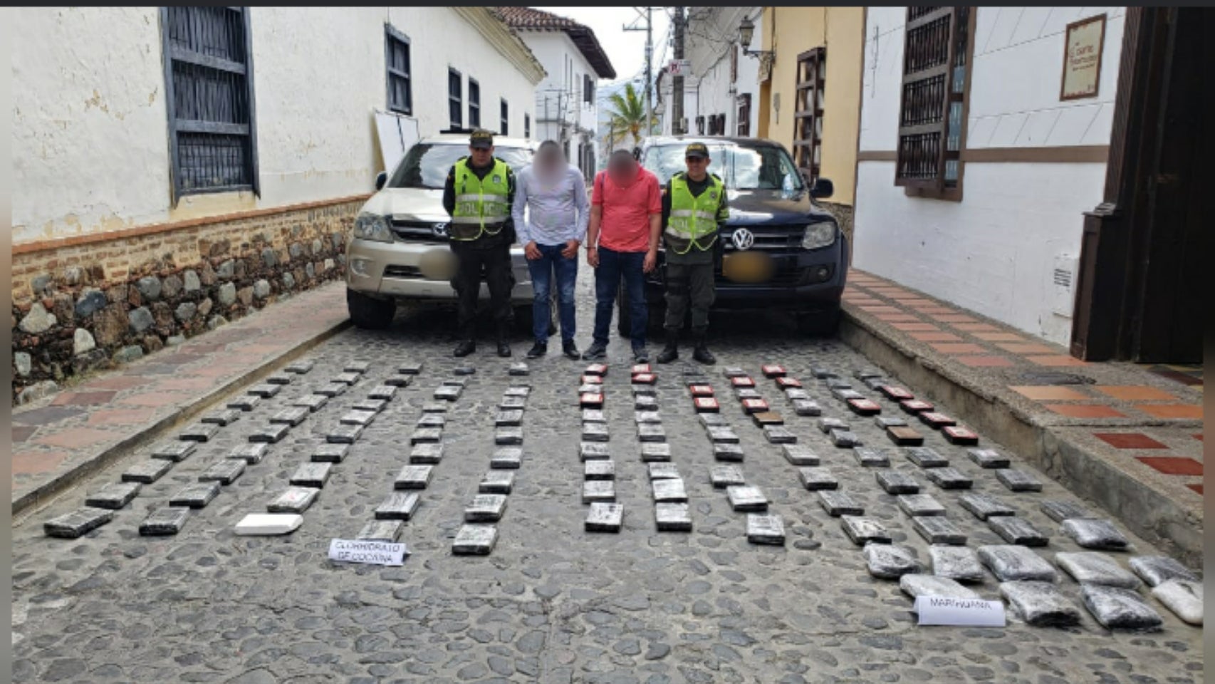 Cinco personas fueron capturadas en este operativo