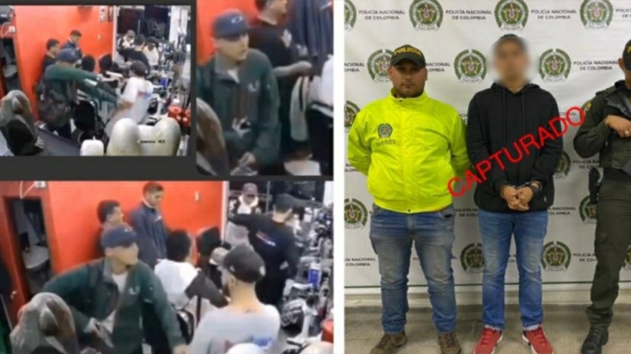 Presunto integrante del combo "El Bolo"