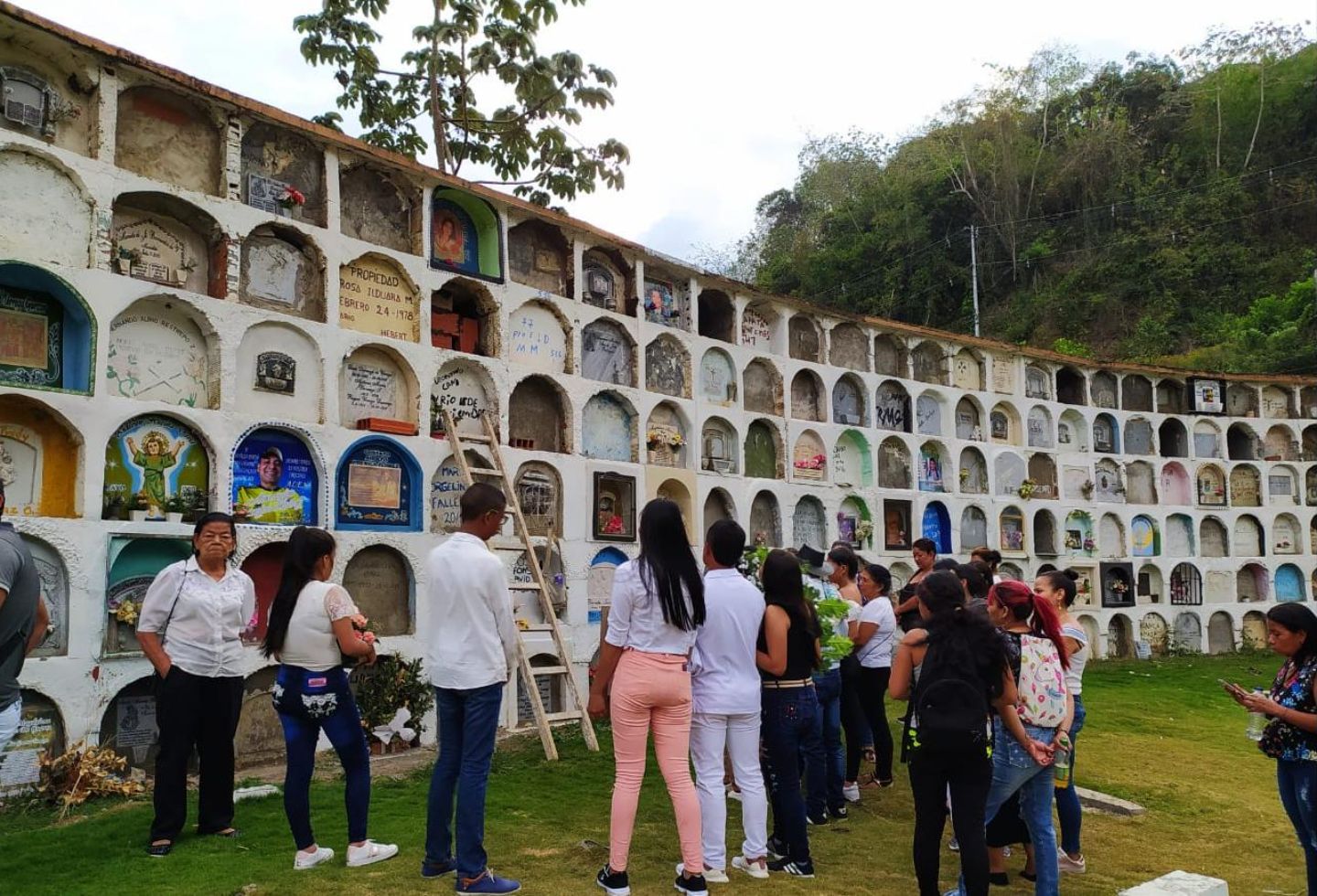 Así fue el sepelio en Dabeiba.