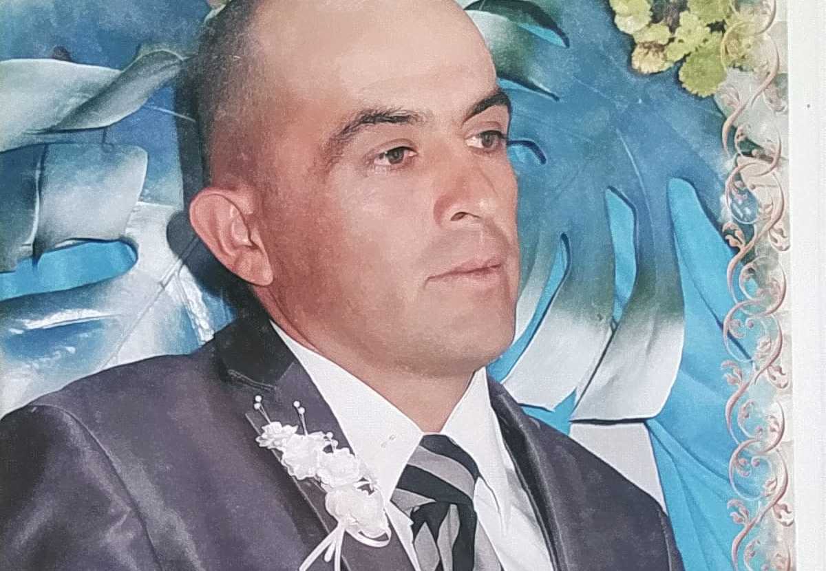 Líder campesino Didian Erley Agudelo Agudelo.