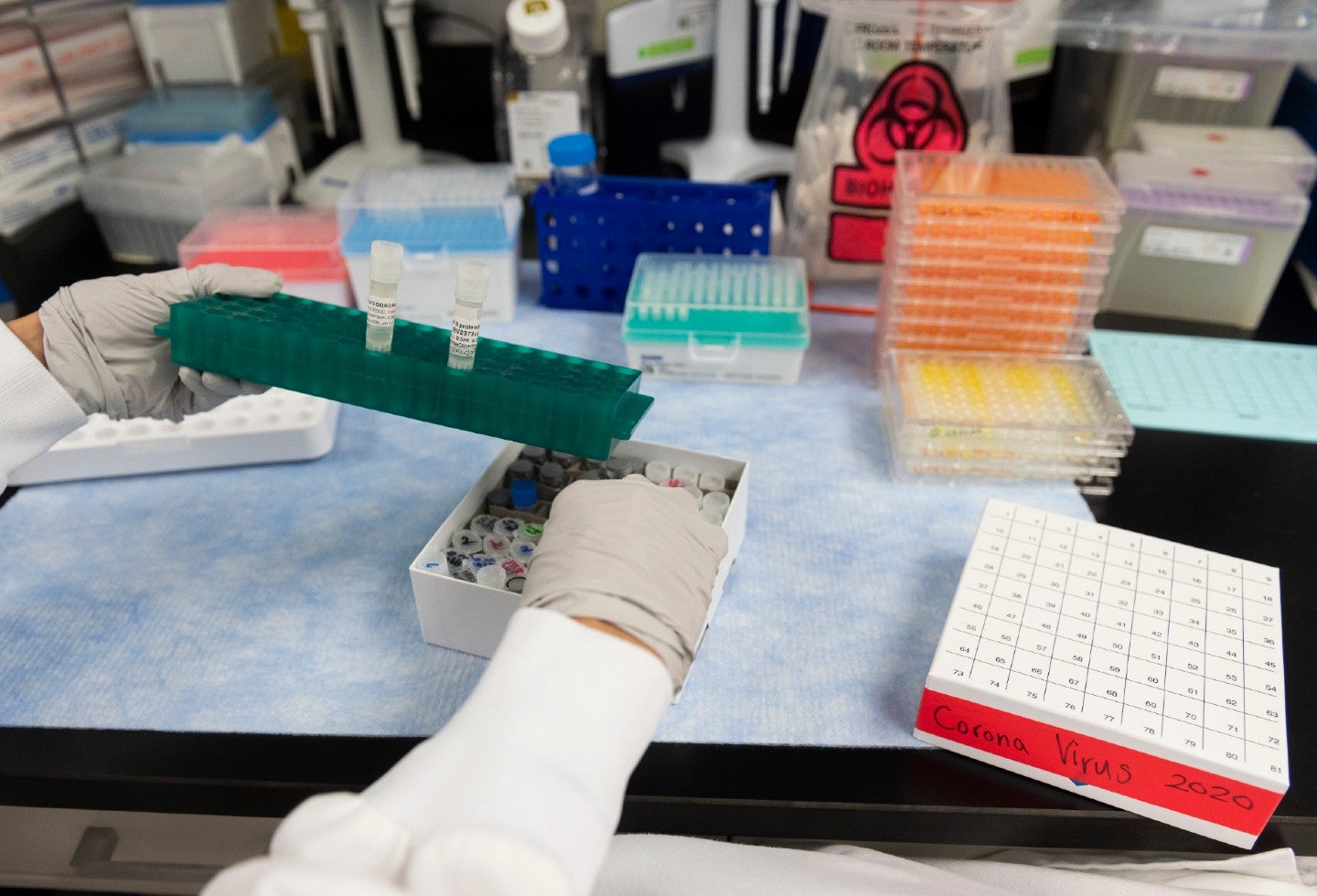 Pruebas de coronavirus