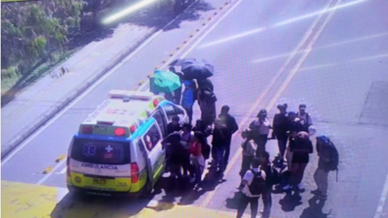 El hecho ocurrió en inmediaciones del ITM, donde se realizan protestas estudiantiles.