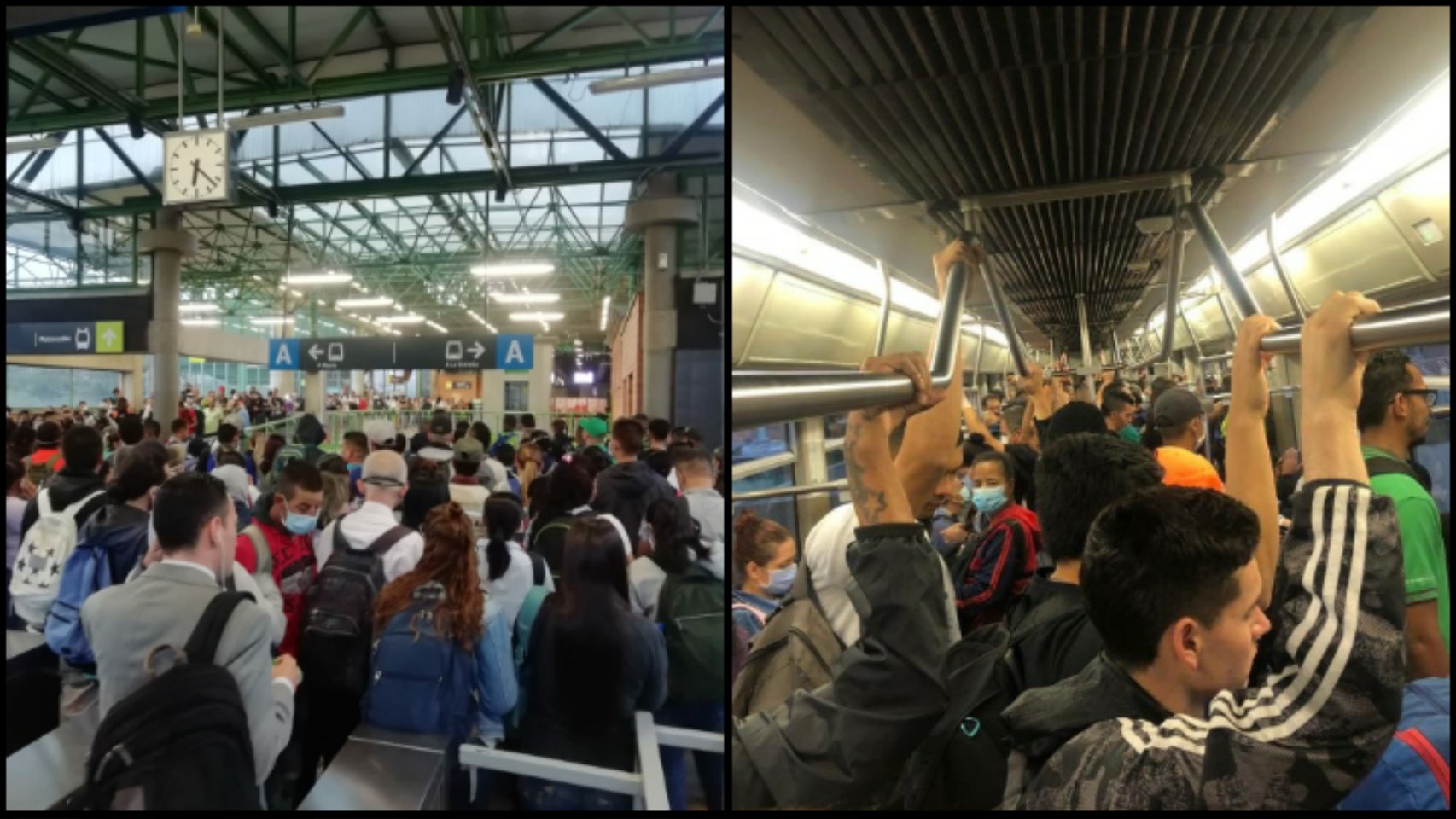 20 personas en promedio son sorprendidas diariamente violando el aislamiento preventivo en el Metro de Medellín