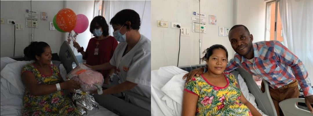 Padres de los trillizos que nacieron en Medellín