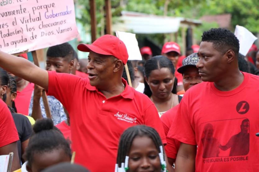 El gobernador del Chocó, Ariel Palacios.