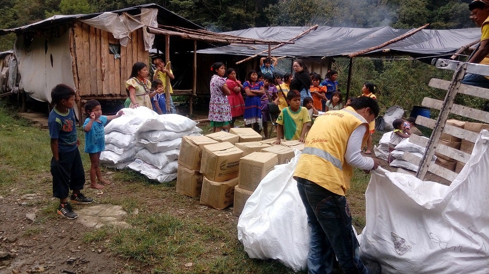 Por cuarentena, 116 mil familias desplazadas recibirán ayudas humanitarias