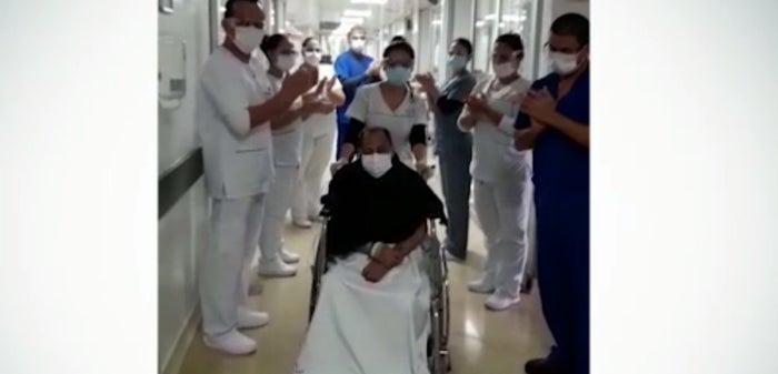 Paciente recuperado de COVID-19 en Envigado