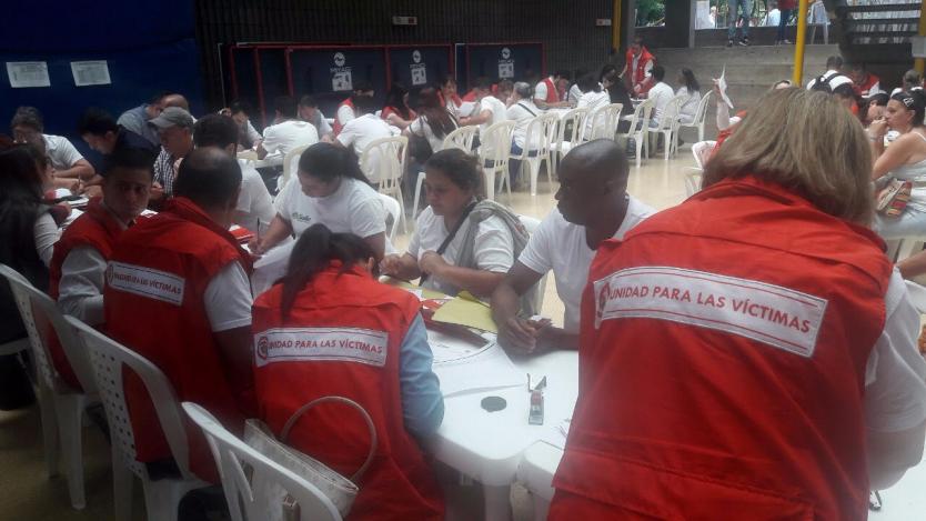 La Unidad Nacional para la Atención Integral de la Víctimas destinó cerca de 110 mil millones de pesos en todo el país.