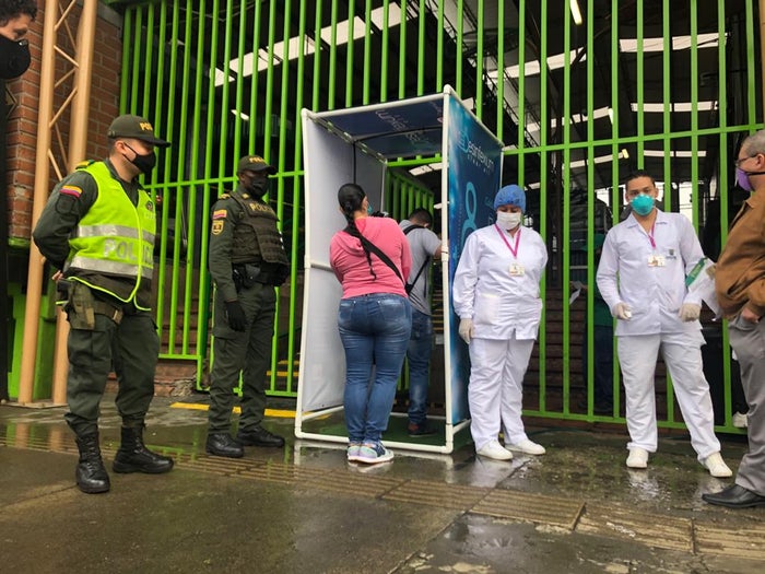 Plaza Minorista de Medellín.