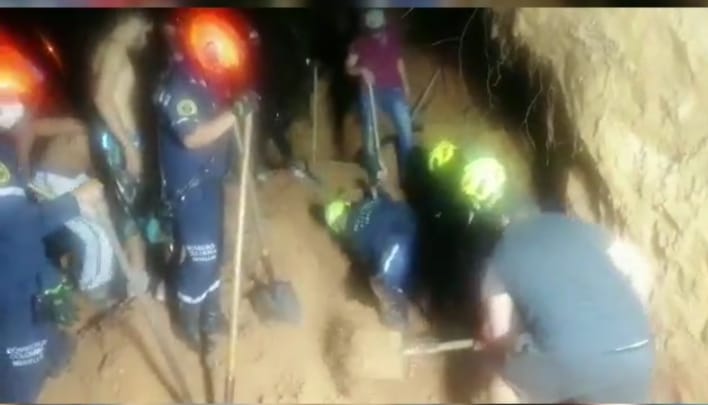 Un joven de 25 años murió sepultado cuando removía un terreno en Medellín