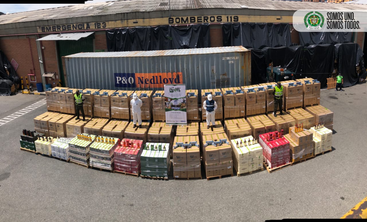 Este material estaba avaluado en más de mil millones de pesos.