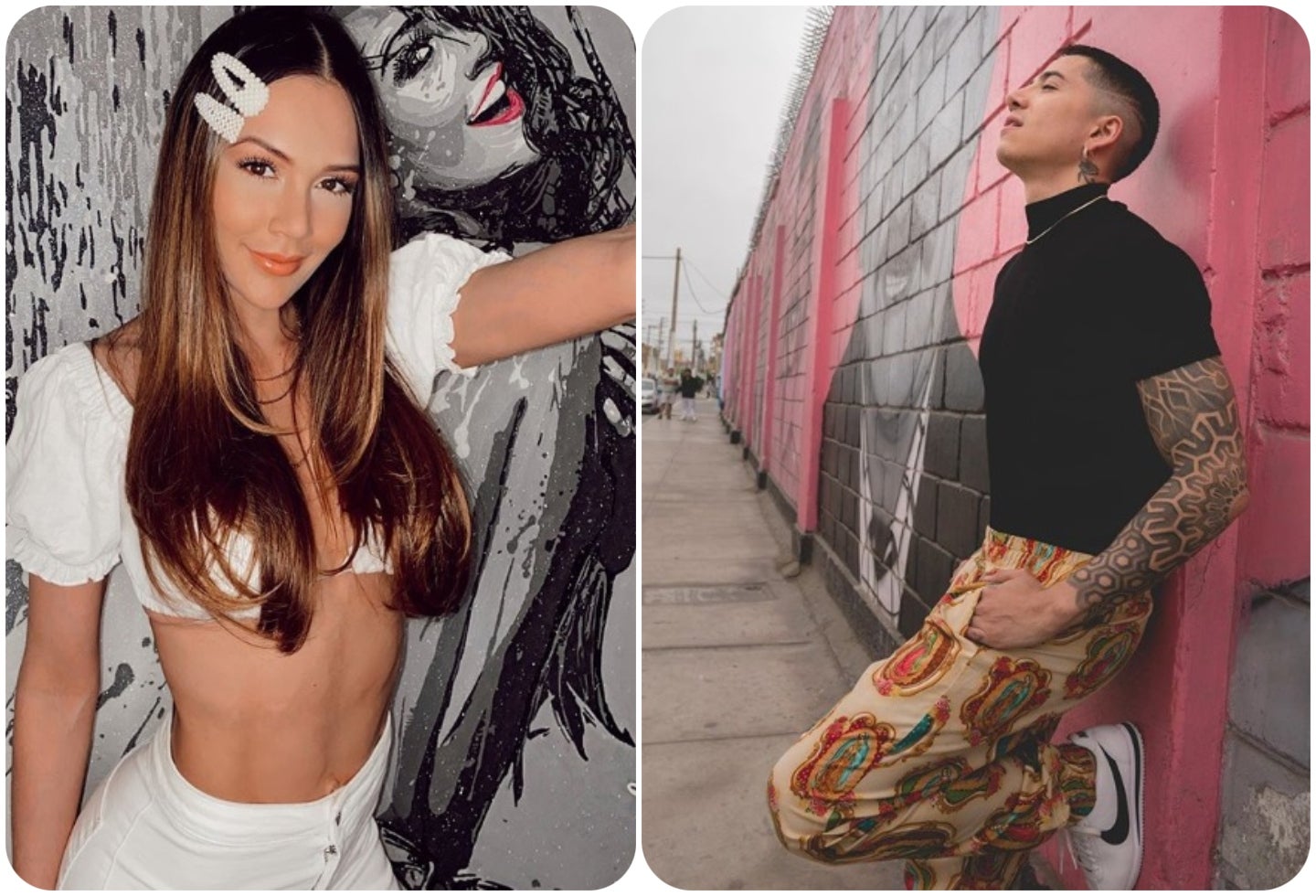 Lina Tejeiro y Andy Rivera