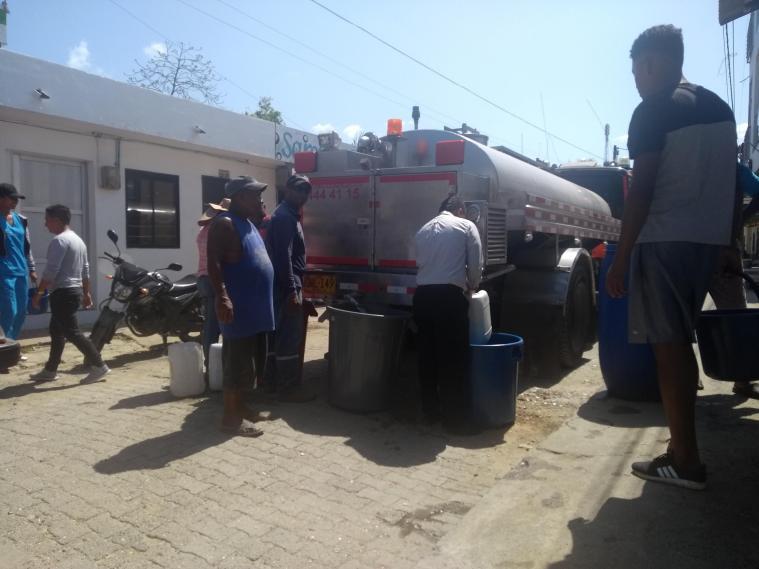 En Arboletes necesitan más carrotanques para abastecer a la población.