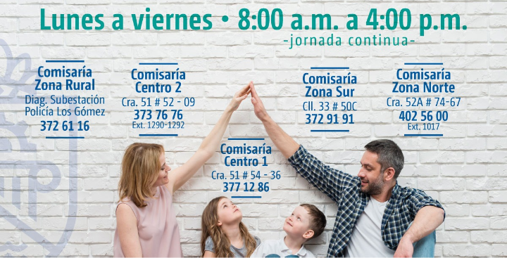 En Itagüí, Antioquia, están abiertas las cinco comisarias de familia