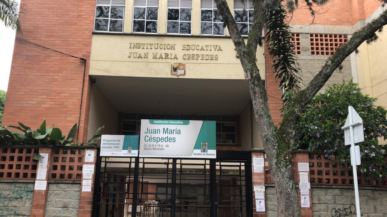 Institución Educativa Juan María Céspedes de Medellín.