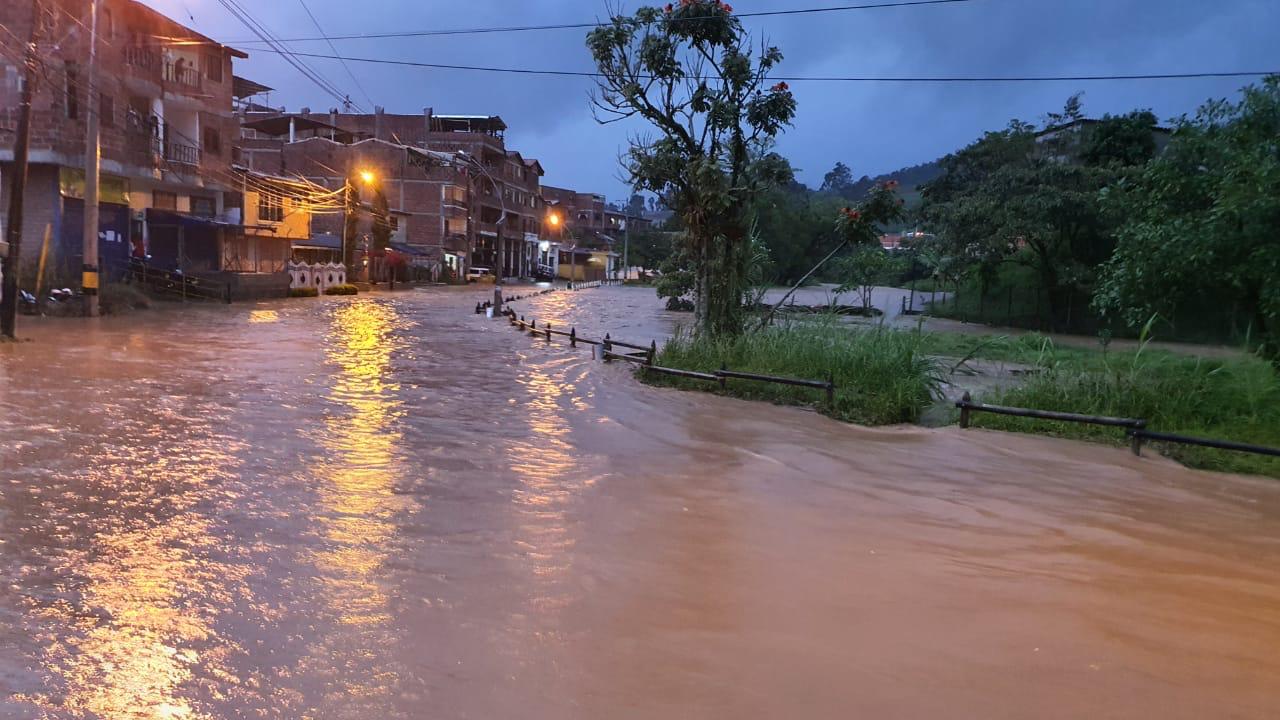 Inundaciones en Donmatías, Antioquia.