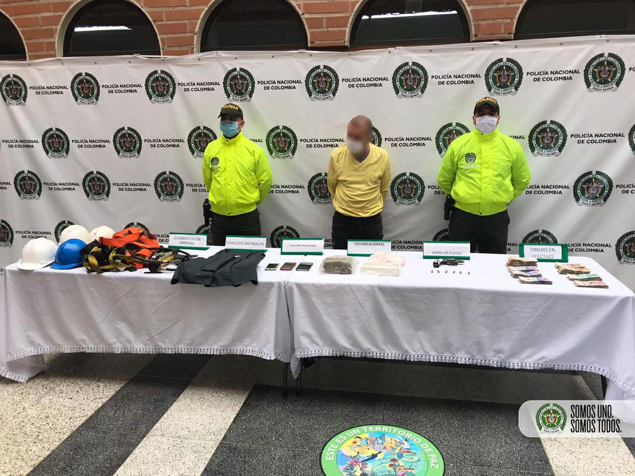 Cogieron en Medellín a uno de los presuntos ladrones de la mina de oro en Zaragoza