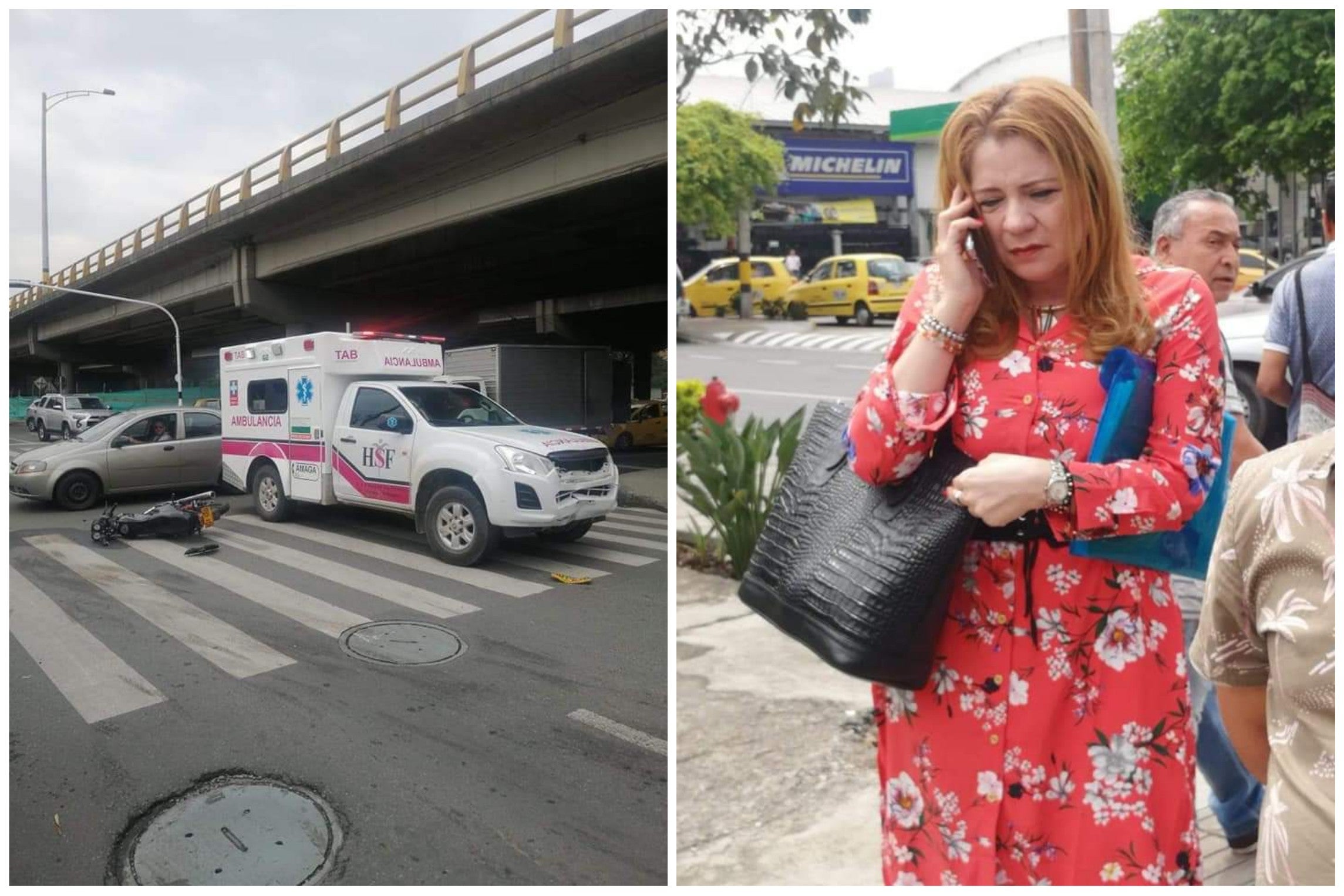 El conductor también afronta cargos porque atropelló a un adulto mayor y le causó graves heridas.