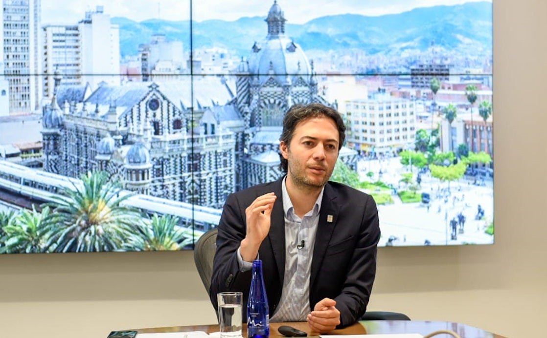 Alcalde de Medellín, Daniel Quintero Calle.
