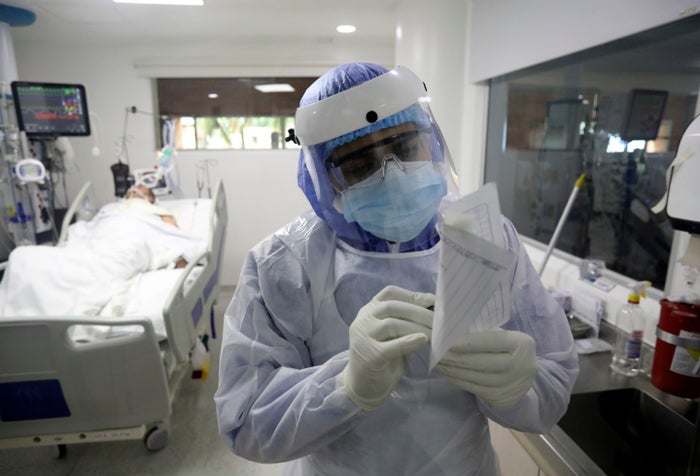 Pacientes contagiados de coronavirus en Colombia