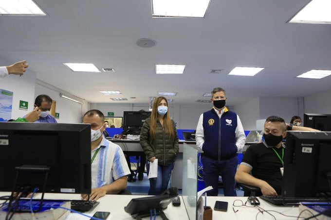 Centro Regulador de Urgencias y Emergencias en Antioquia.