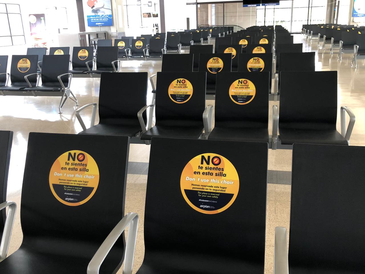 Protocolos en el aeropuerto José María Córdova de Rionegro.