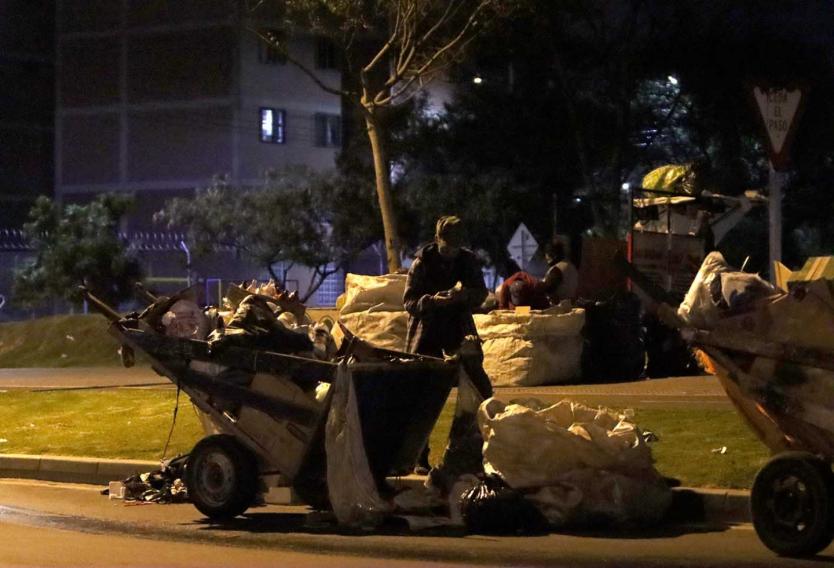 La víctima, habitante de calle de 46 años recibe atención psicosocial de la Alcaldía.