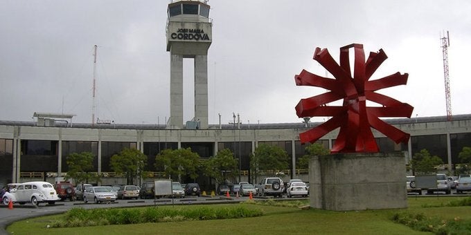 La Policía detectó la cocaína en una encomienda en el aeropuerto de Rionegro, Antioquia