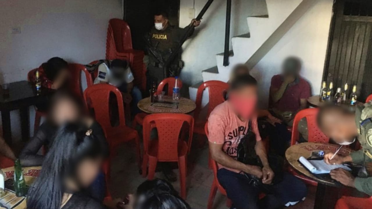 En el lugar se prestaban servicios sexuales, precisaron las autoridades.