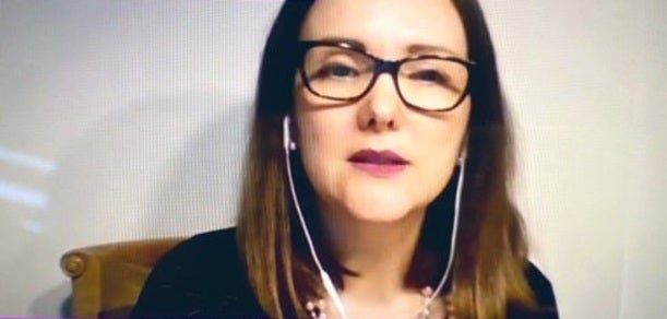 Piedad Patricia Restrepo Restrepo, vocera de la veeduría 'Todos por Medellín'