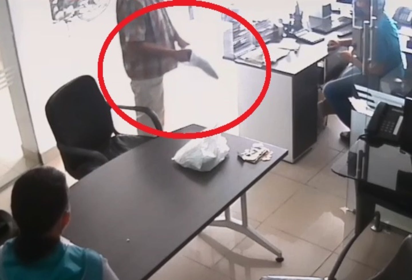 Intento de robo con banano en Caldas