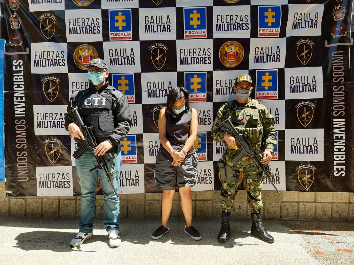 La joven fue capturada en flagrancia y enviada a prisión.