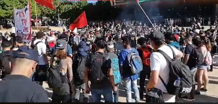 ¡Atención! Manifestación del Parque de Los Pies Descalzos obliga a cierre viales en Medellín