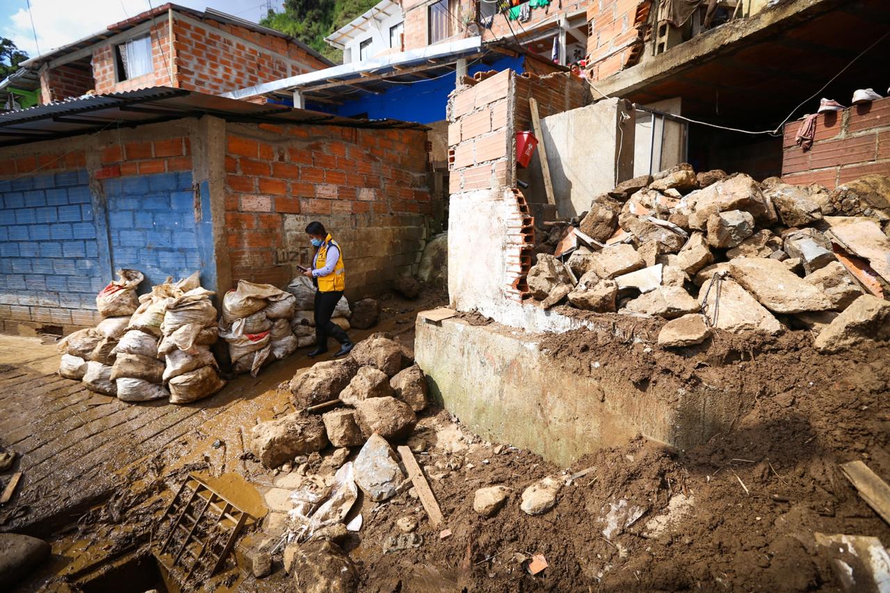 Los inmuebles están ubicados en zonas de alto riesgo.
