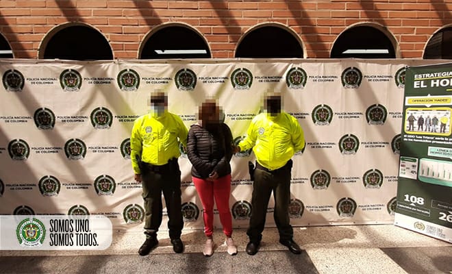 La detenida dormía a los dueños con escopolamina, precisaron las autoridades.