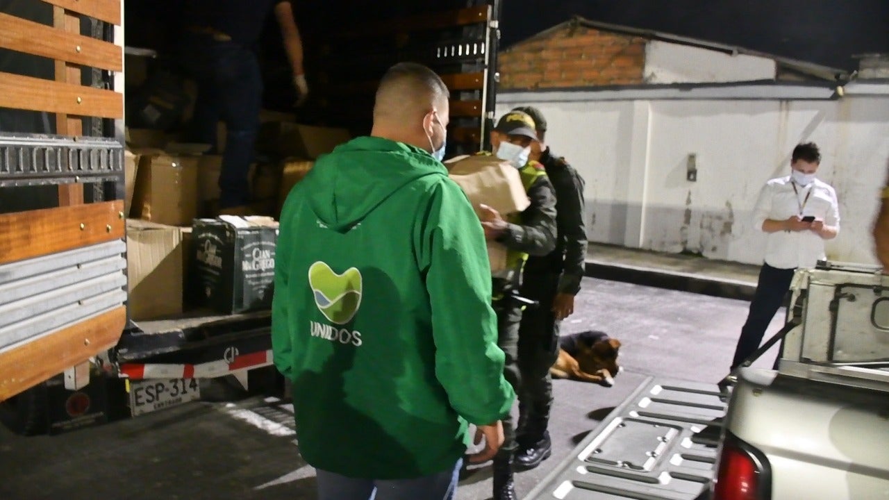 La mercancía estaba valorada en 57 millones de pesos, informó la Gobernación