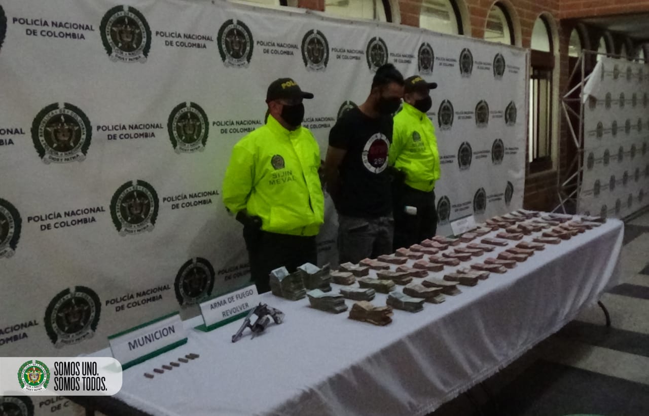 Este dinero sería propiedad de la organización criminal organizada ‘Robledo’.