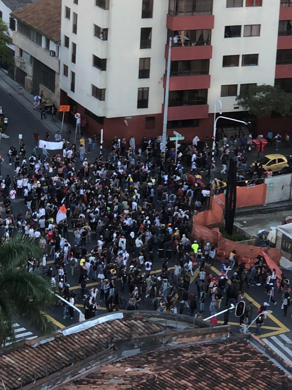Los daños que deja la segunda jornada de protestas en Medellín