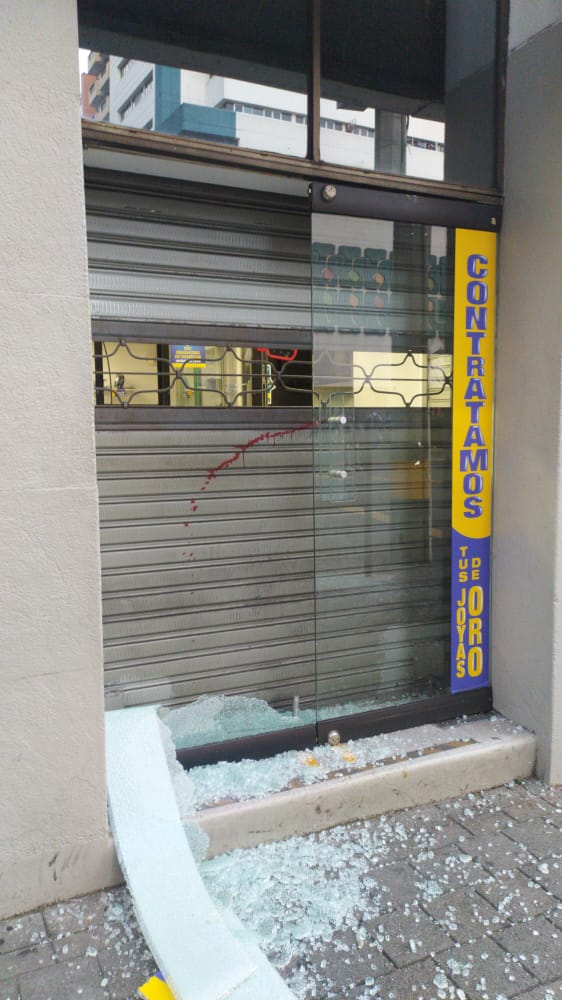 Los daños que deja la segunda jornada de protestas en Medellín