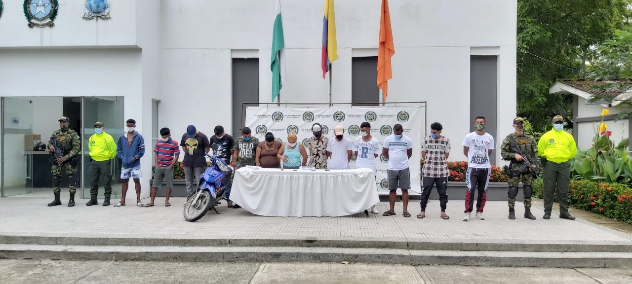 Estas personas son señaladas del tráfico de estupefacientes en la subregión del Urabá.