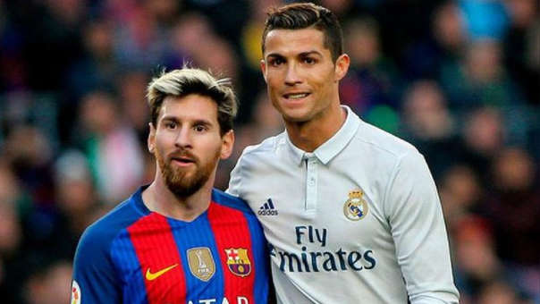 Messi y Cristiano Ronaldo
