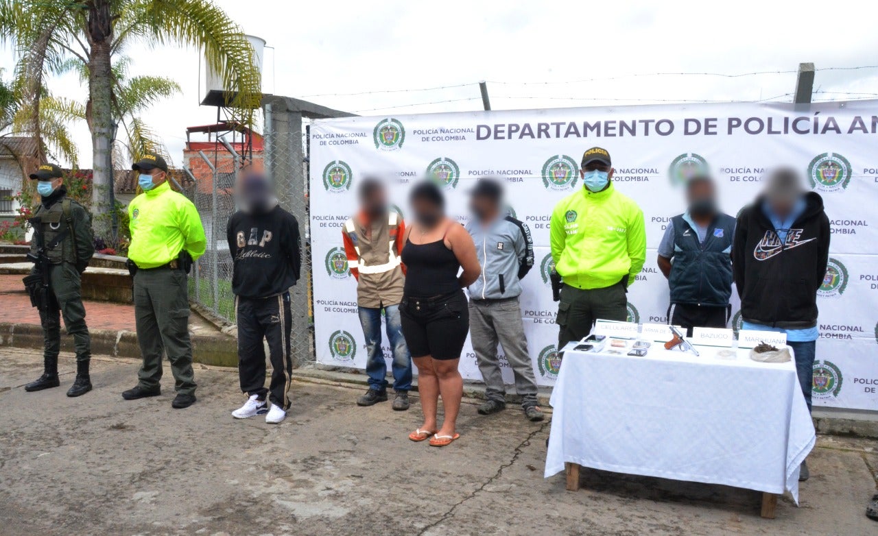 24 bienes, valorados en $1.300.000 millones de pesos fueron incautados.