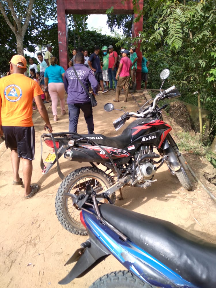 Colapso de un puente colgante dejó cinco personas muertas en Necoclí, Antioquia