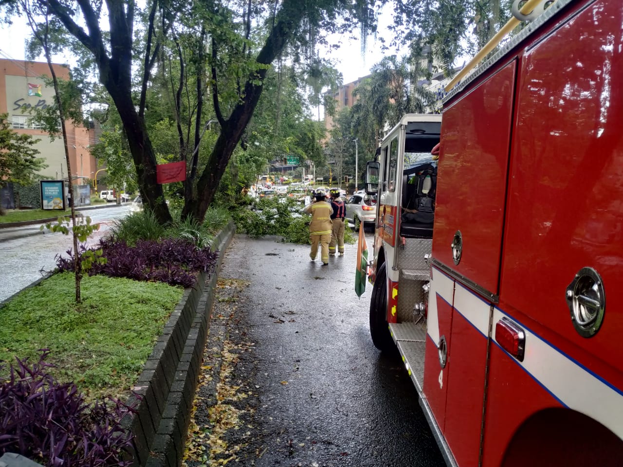 Av. el Poblado frente al Euro de la frontera