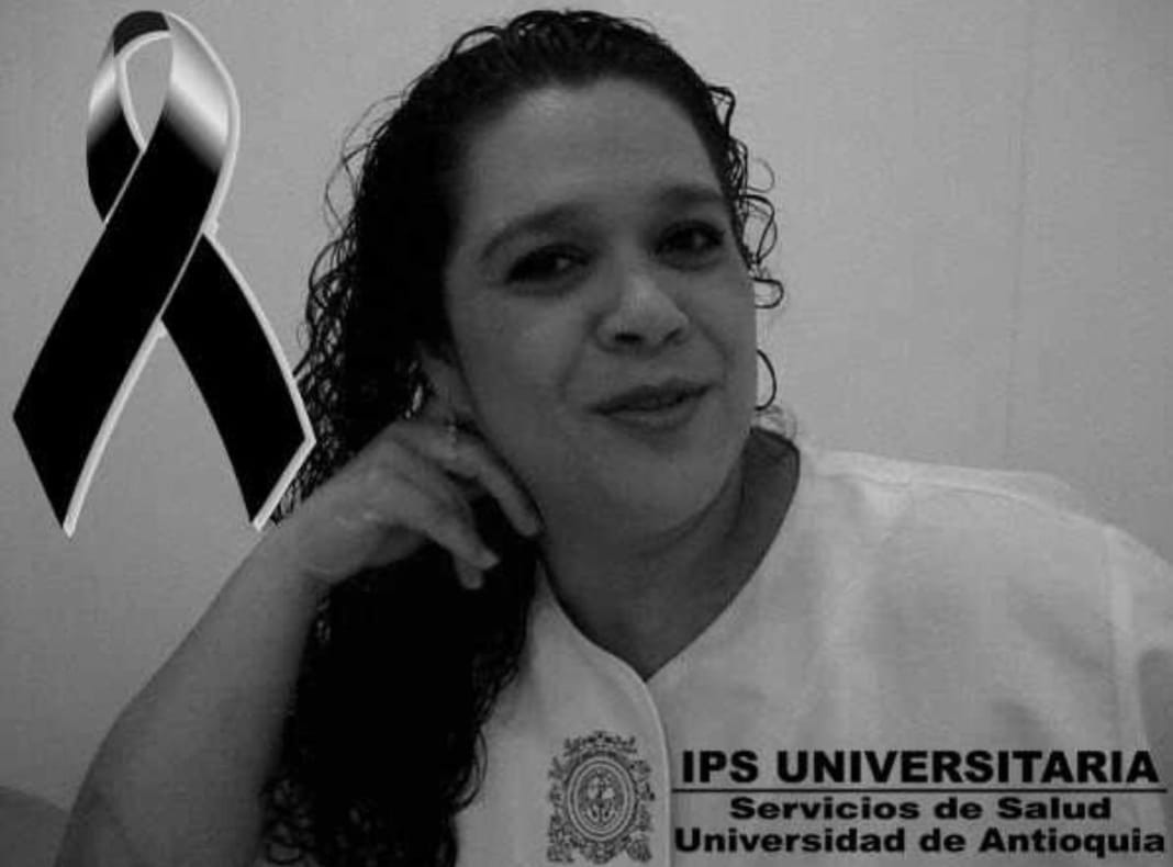 Una auxiliar de enfermería murió por secuelas del Covid 19 en Medellín