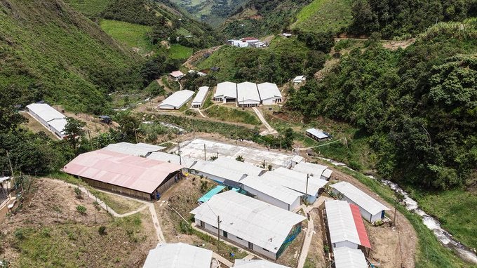 ETCR de Santa Lucía en Ituango, Norte de Antioquia.